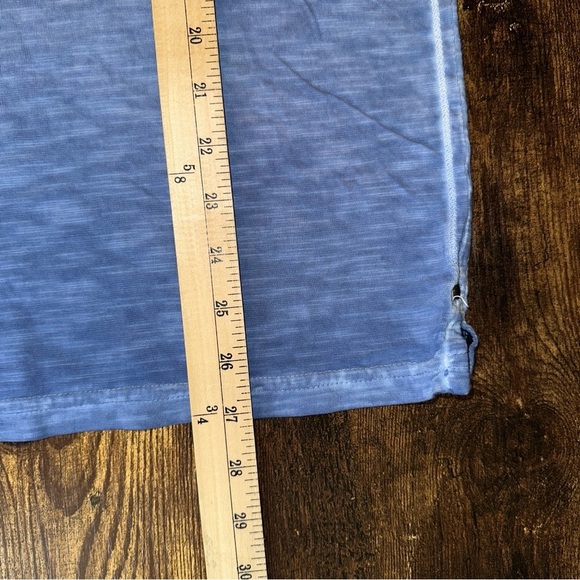 Tommy Bahama Mens Shirt Blue Medium Suncoast Shores V-Neck Pima Cotton T-Shirt - Picture 5 of 9